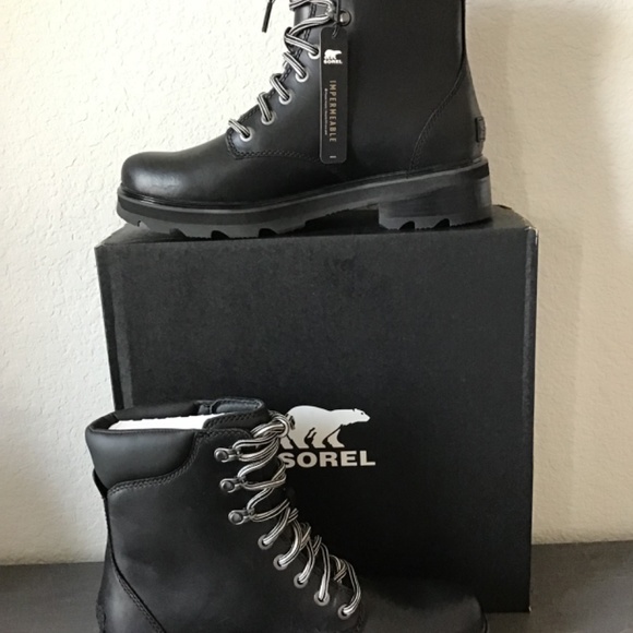 SOREL Lennox Lace-Up Boots, size 9.5 - Picture 4 of 13